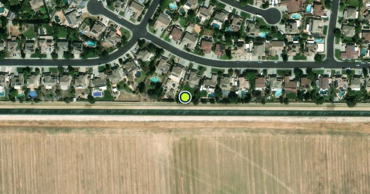 Satellite view of Vacaville Pickleball Courts