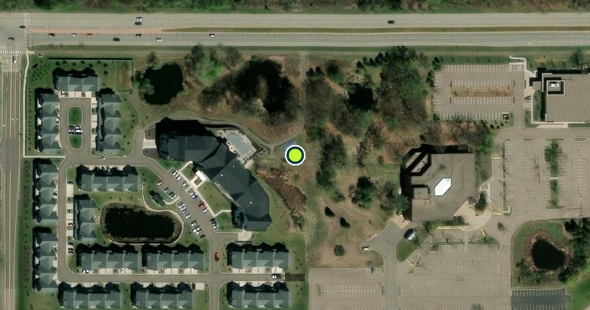 Satellite view of Vadnais Heights Pickleball Courts