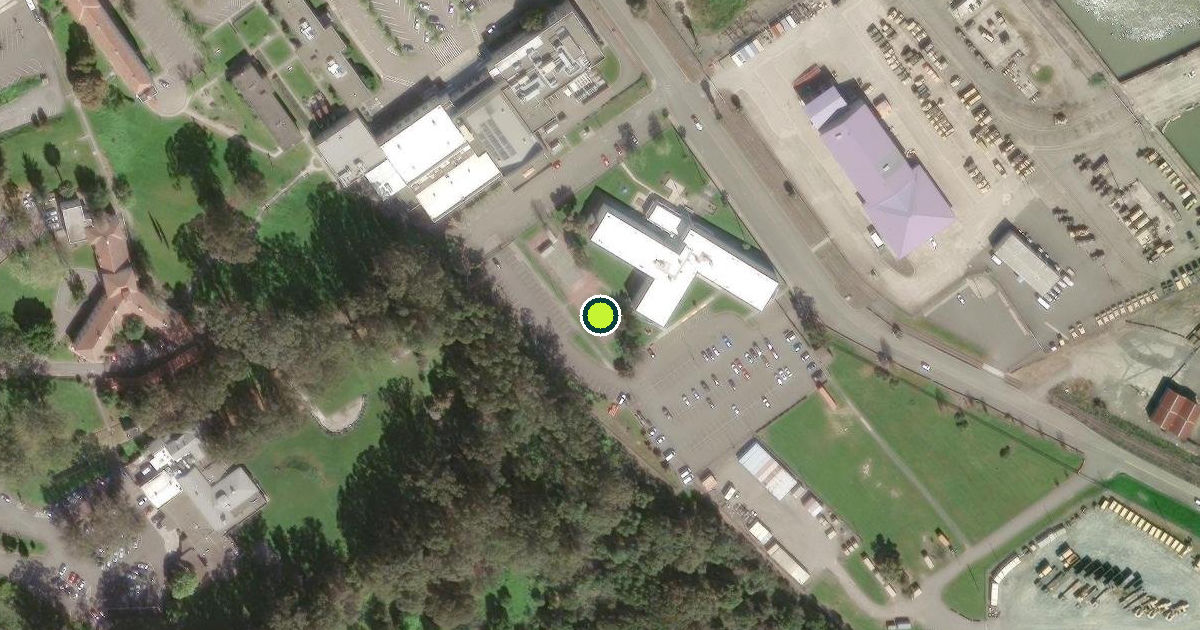 Satellite view of Vallejo Pickleball Courts