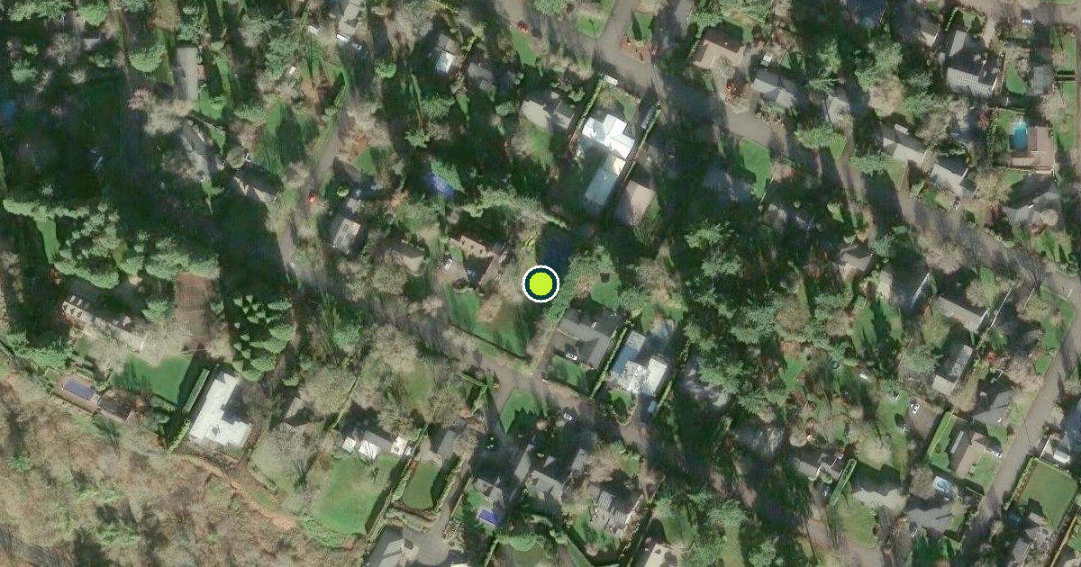 Satellite view of Vancouver Pickleball Courts
