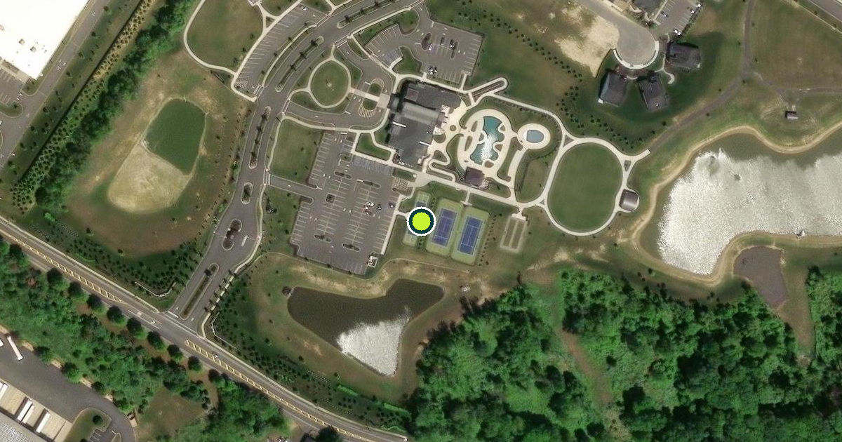 Satellite view of Venue Pickleball Courts