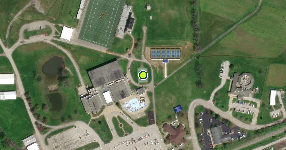 Satellite view of Versailles Pickleball Courts