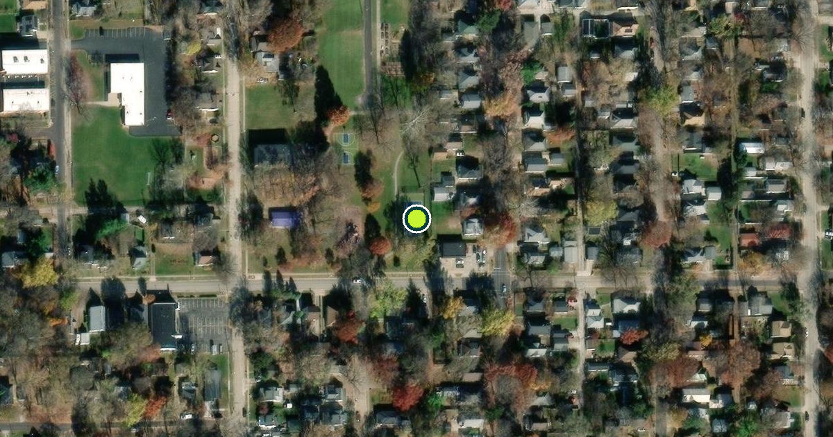 Satellite view of Victory Park Tennis Court