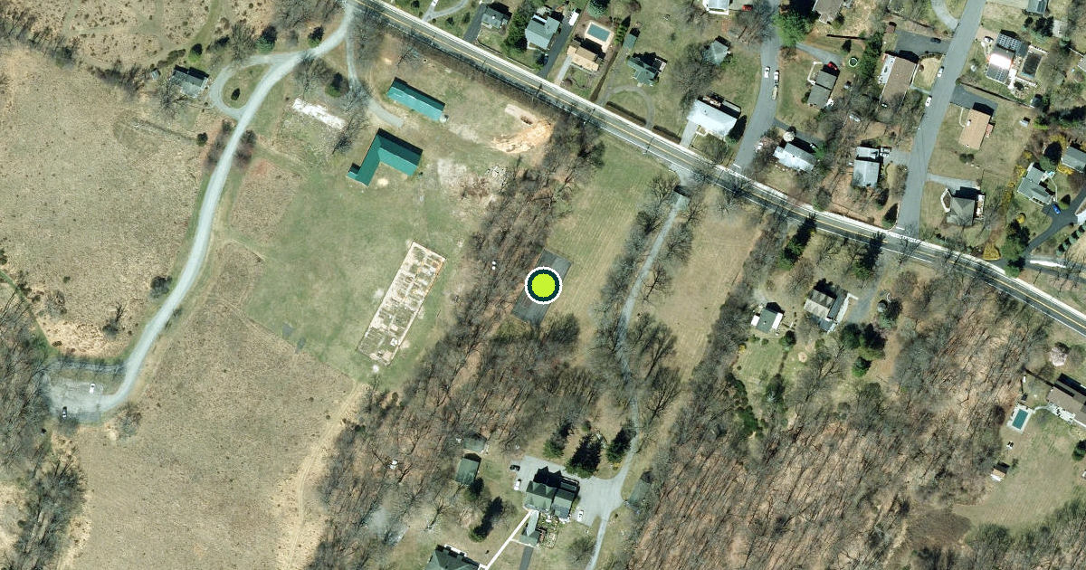 Satellite view of Village of Cornwall-on-Hudson Pickleball Courts