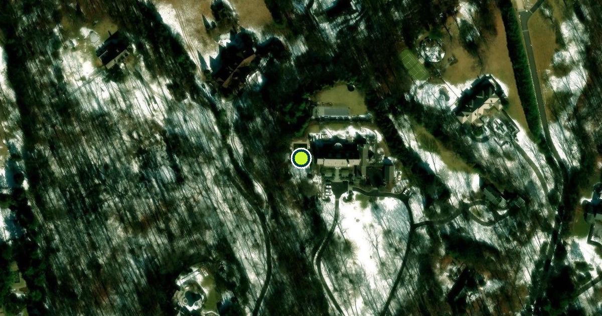 Satellite view of Village of Lattingtown Pickleball Courts