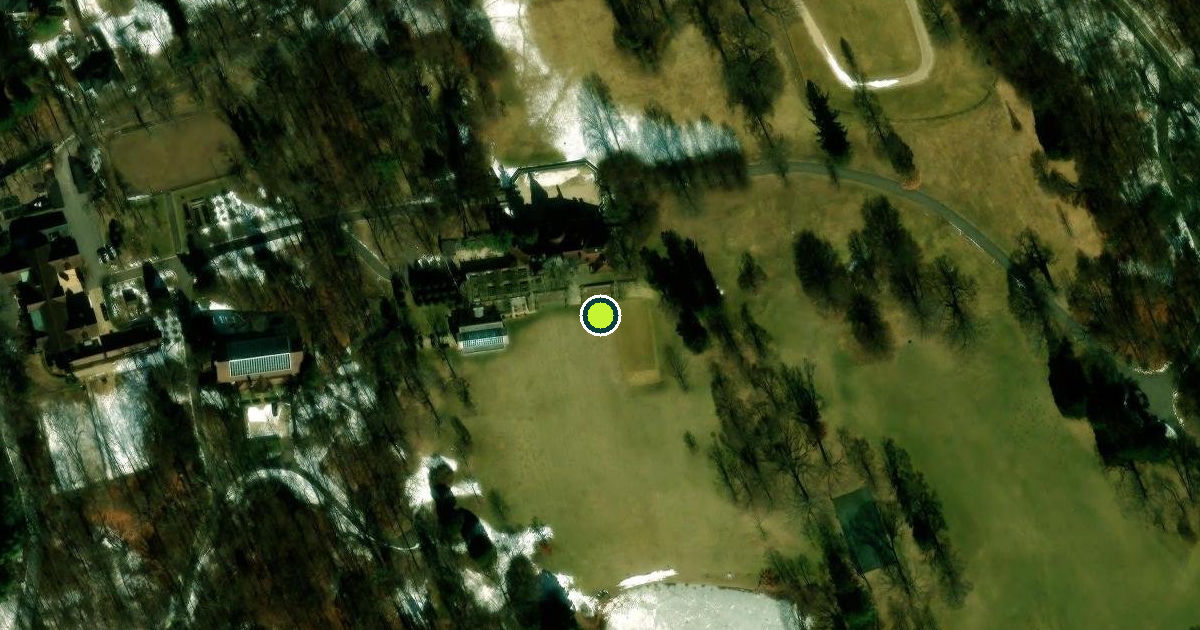 Satellite view of Village of Oyster Bay Cove Pickleball Courts