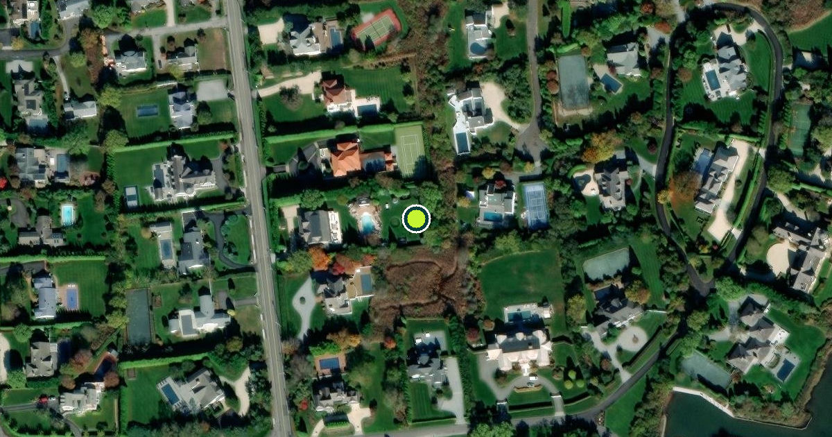 Satellite view of Village of Westhampton Beach Pickleball Courts