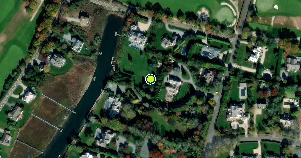 Satellite view of Village of Westhampton Beach Pickleball Courts