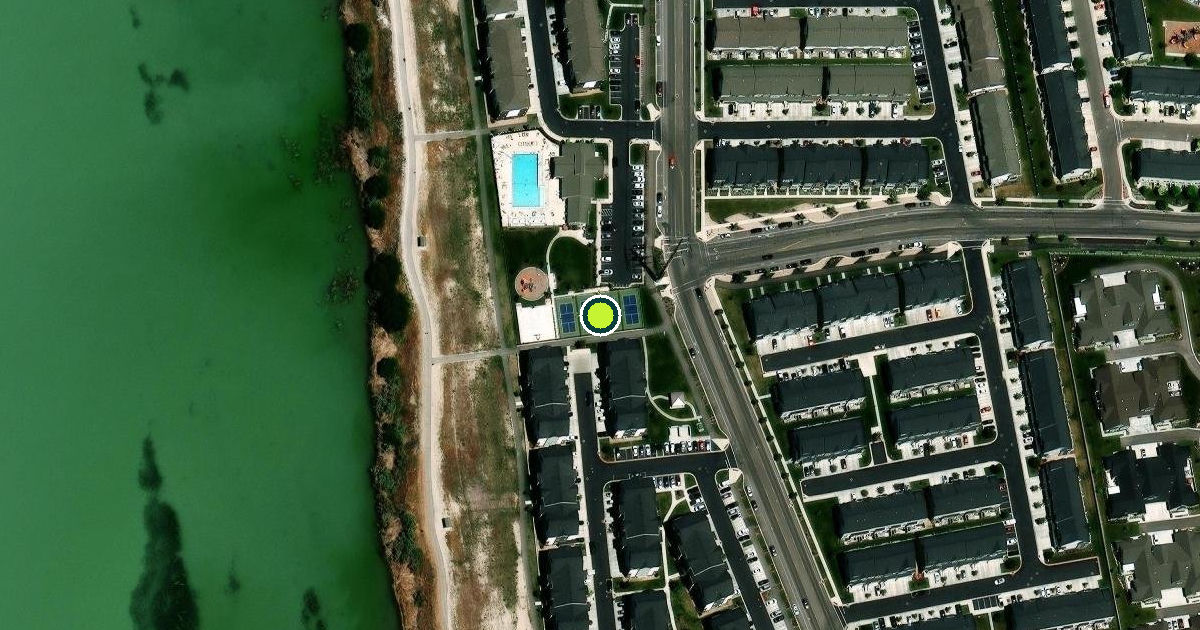Satellite view of Vineyard Pickleball Courts