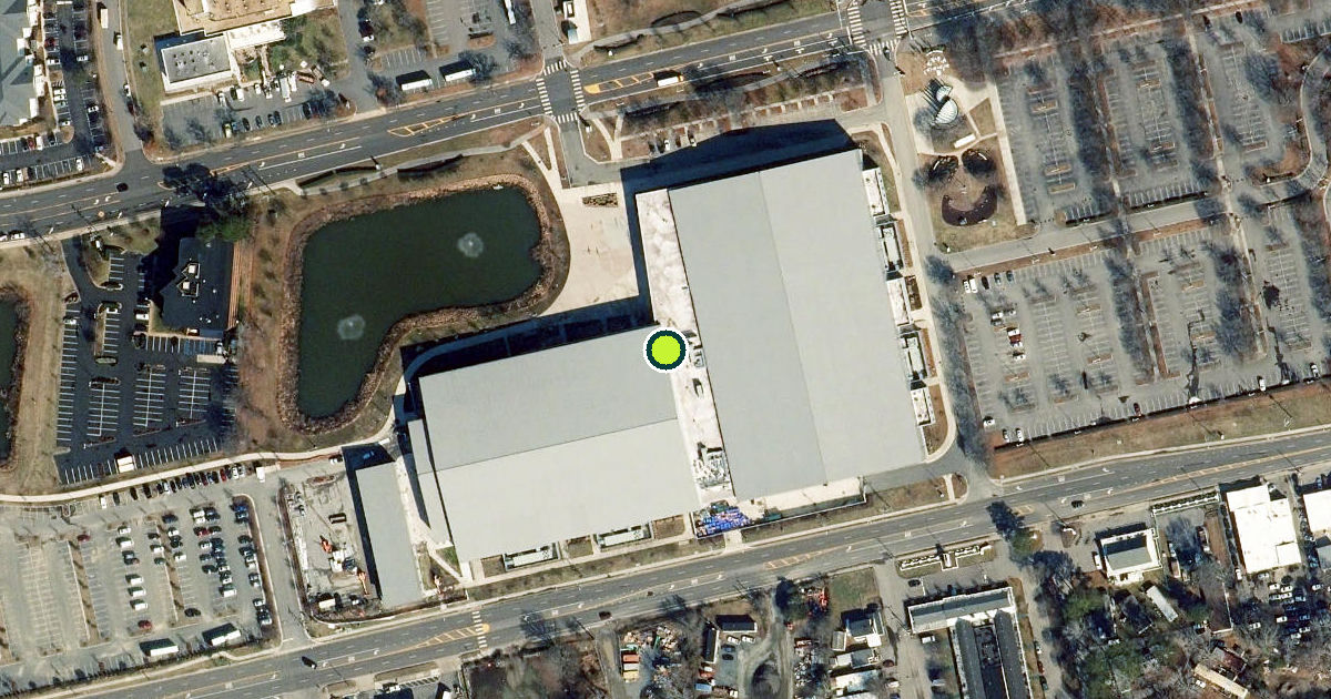 Satellite view of Virginia Beach Sports Center