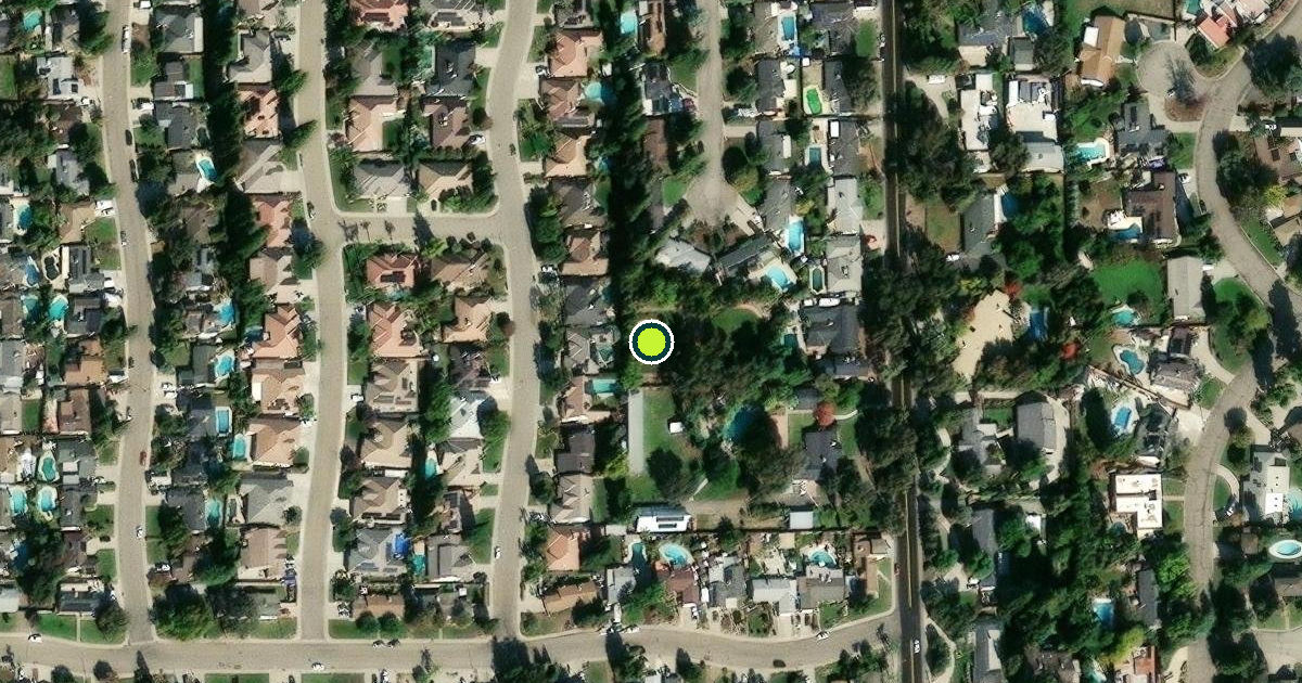Satellite view of Visalia Pickleball Courts