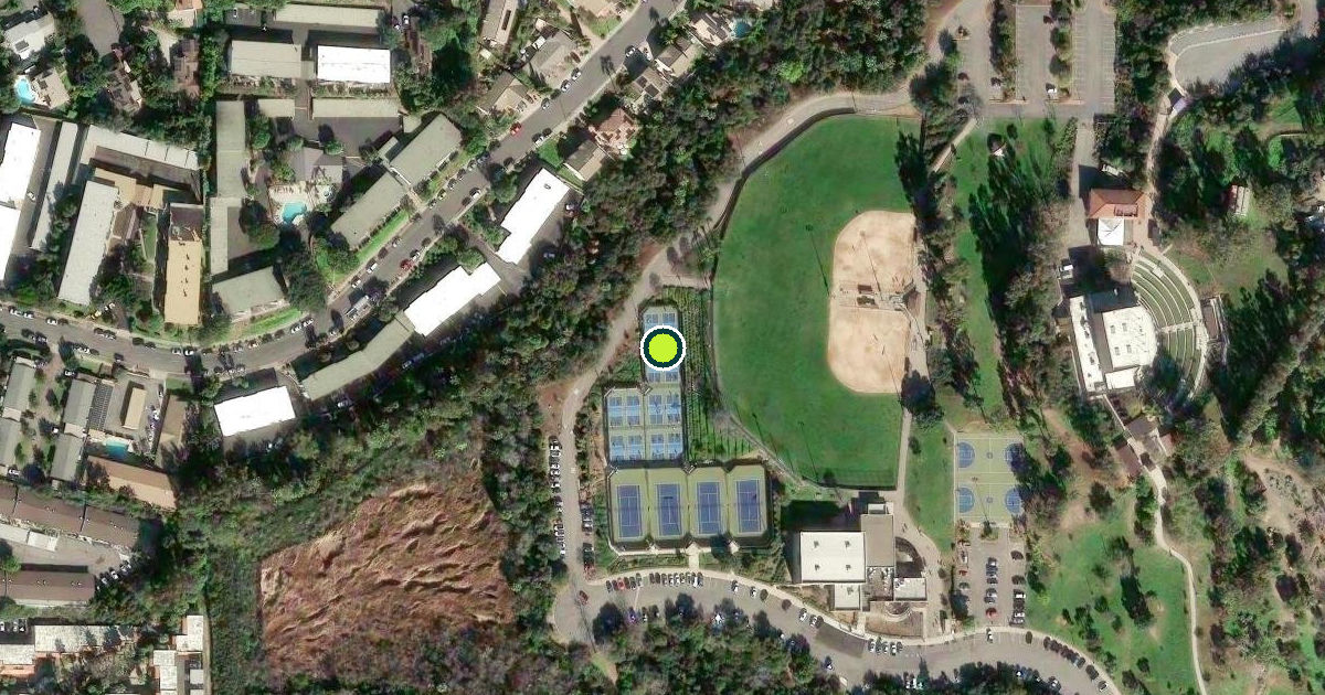 Satellite view of Vista Pickleball Courts