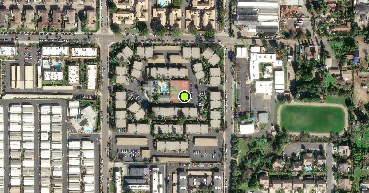 Satellite view of Vista Pickleball Courts