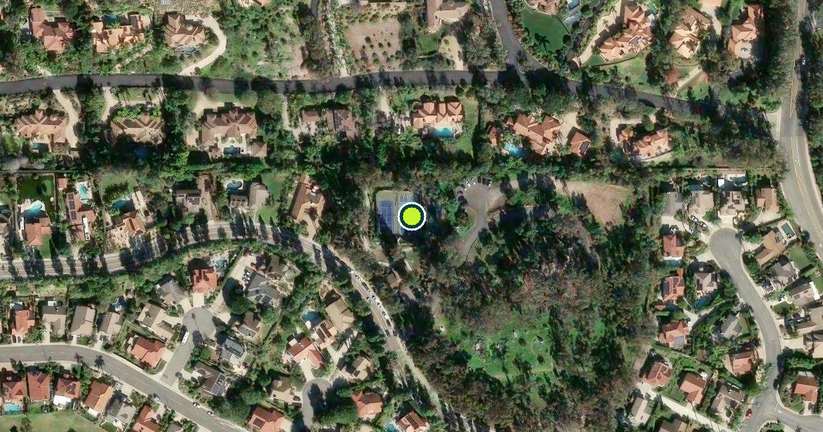 Satellite view of Vista Pickleball Courts
