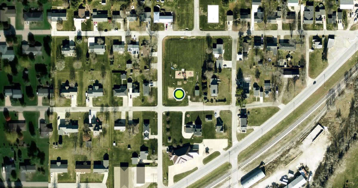 Satellite view of Walford Pickleball Courts