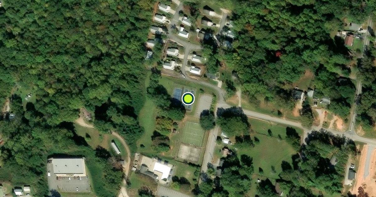 Satellite view of Walhalla Pickleball Courts