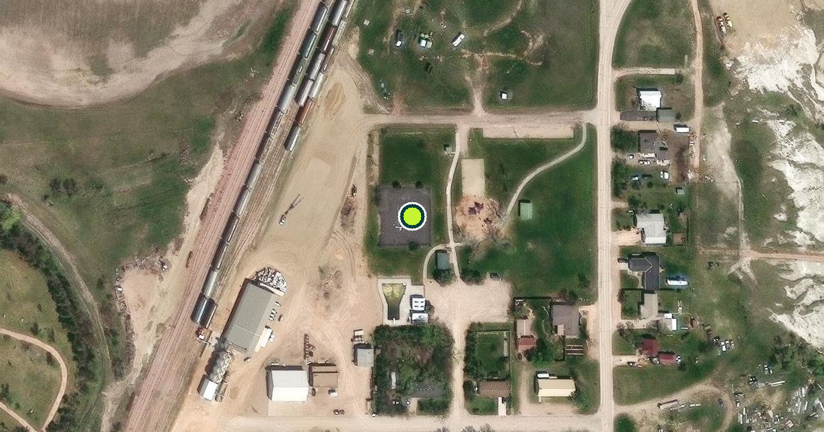 Satellite view of Wall Pickleball Courts