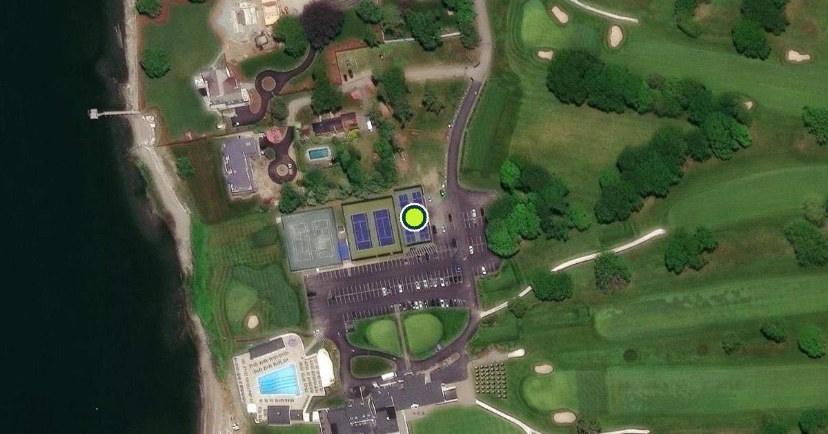 Satellite view of Warwick Pickleball Courts