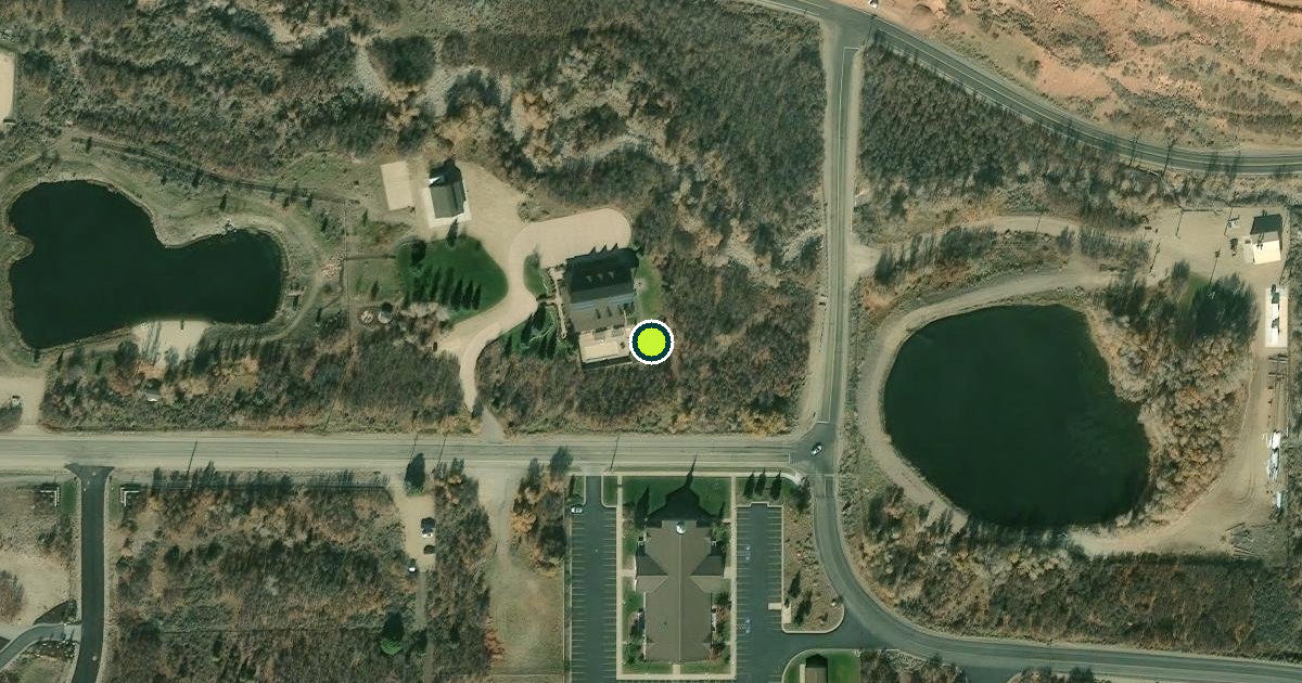 Satellite view of Wasatch County Pickleball Courts