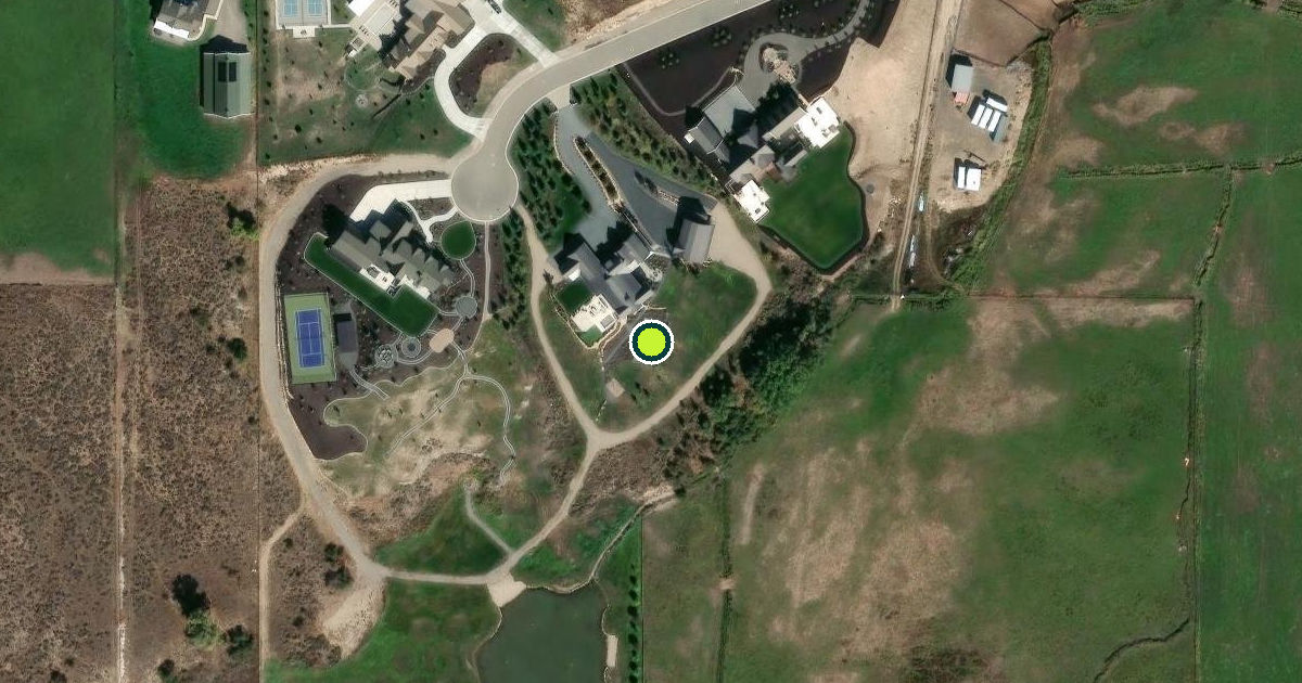 Satellite view of Wasatch County Pickleball Courts