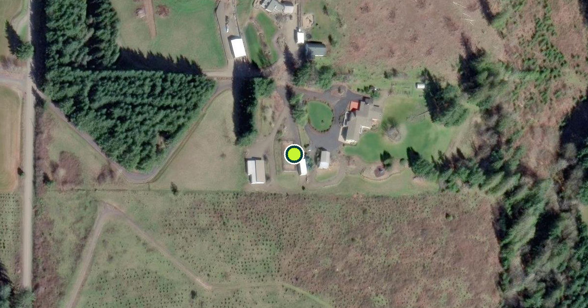 Satellite view of Washington County Pickleball Courts
