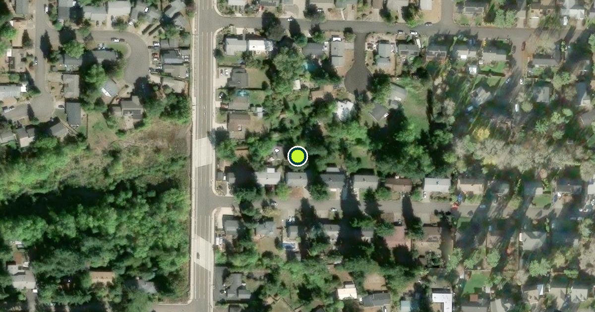 Satellite view of Washington County Pickleball Courts