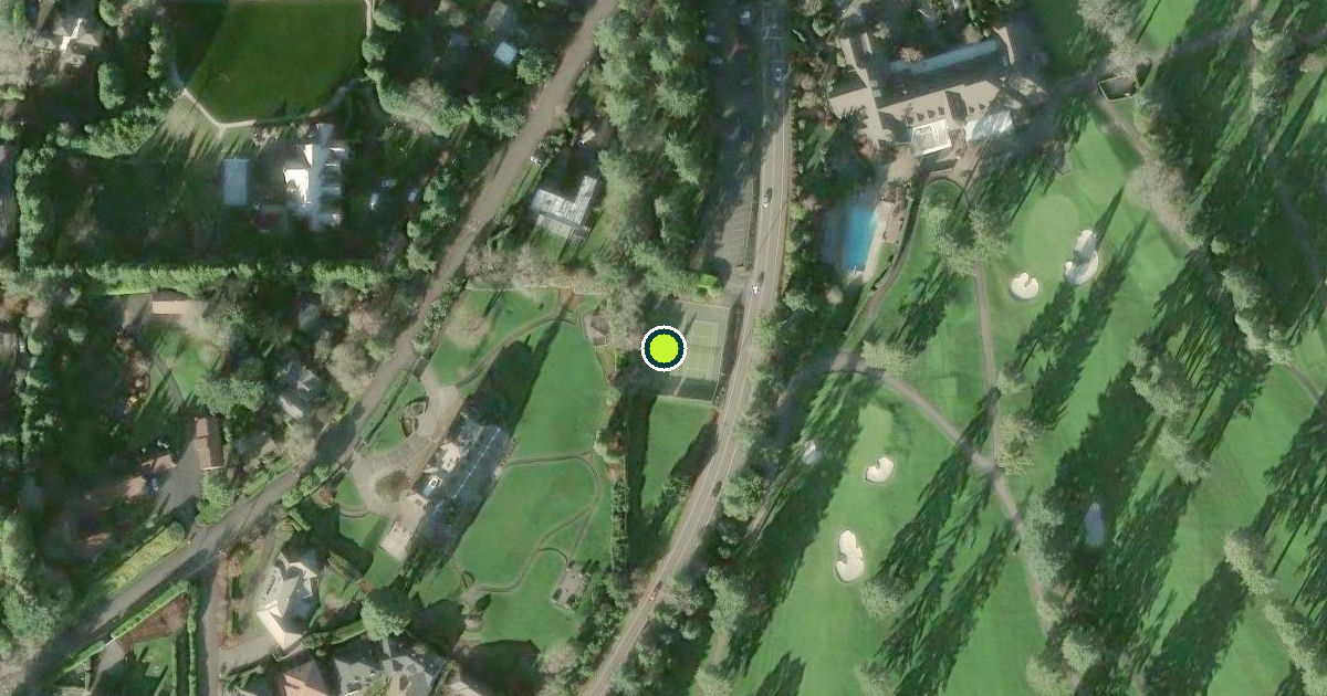 Satellite view of Washington County Pickleball Courts