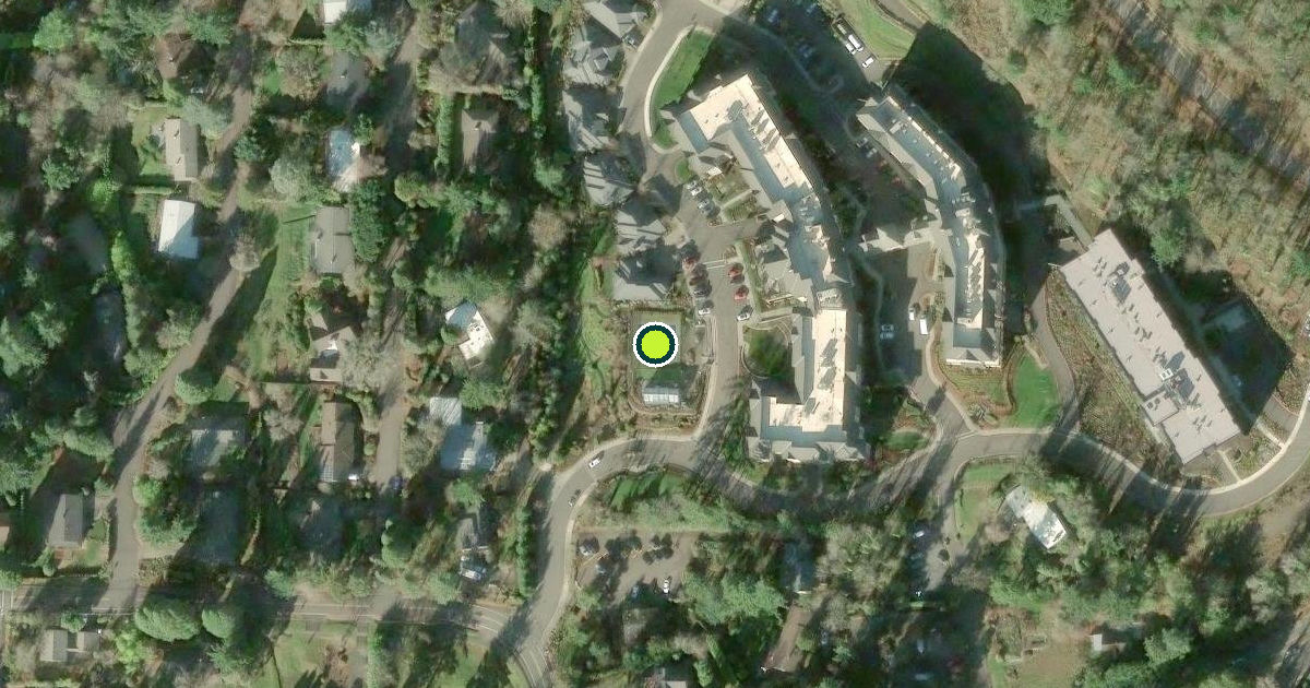 Satellite view of Washington County Pickleball Courts
