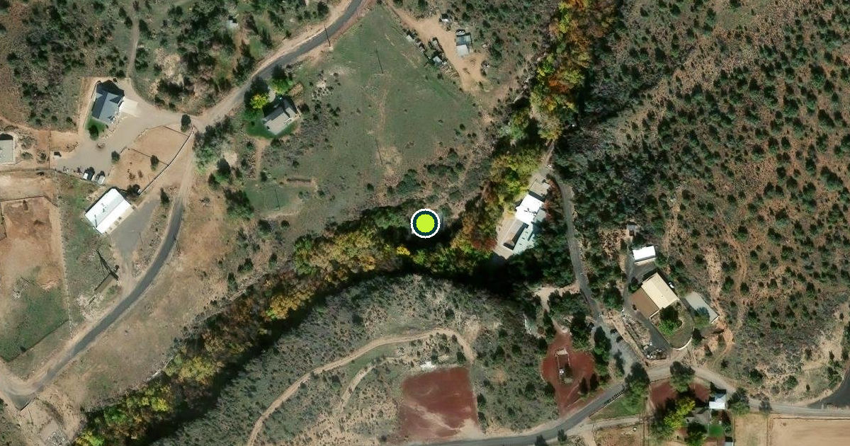 Satellite view of Washington County Pickleball Courts