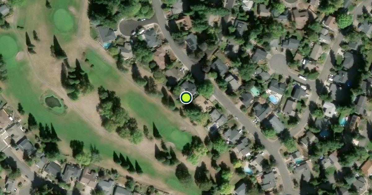 Satellite view of Washington County Pickleball Courts