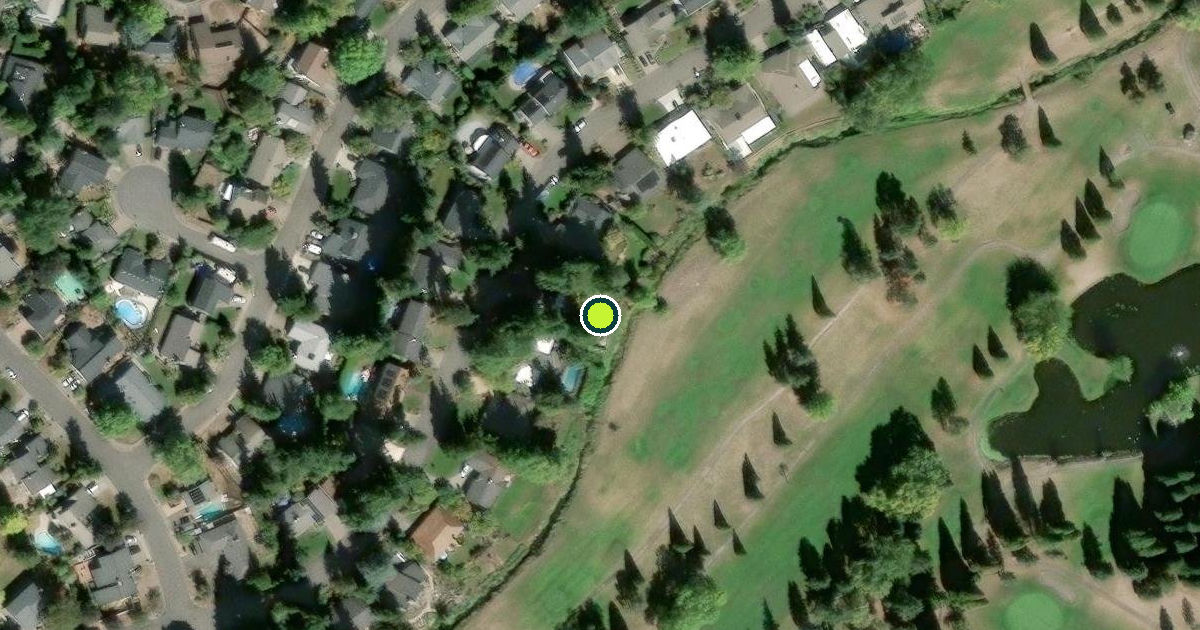 Satellite view of Washington County Pickleball Courts