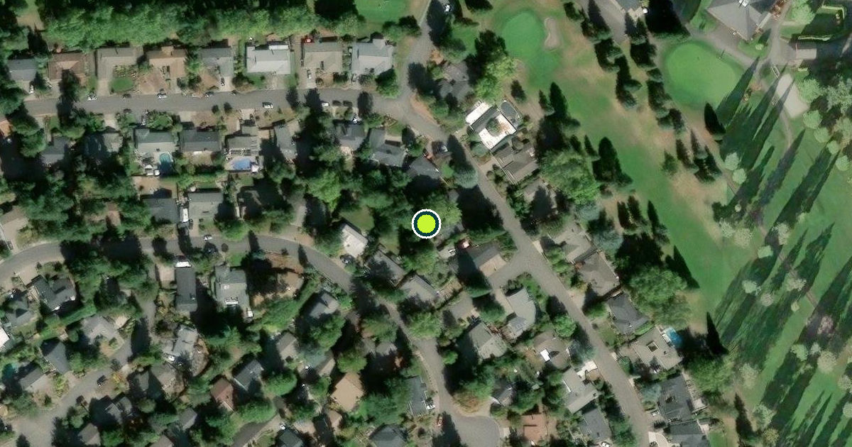 Satellite view of Washington County Pickleball Courts