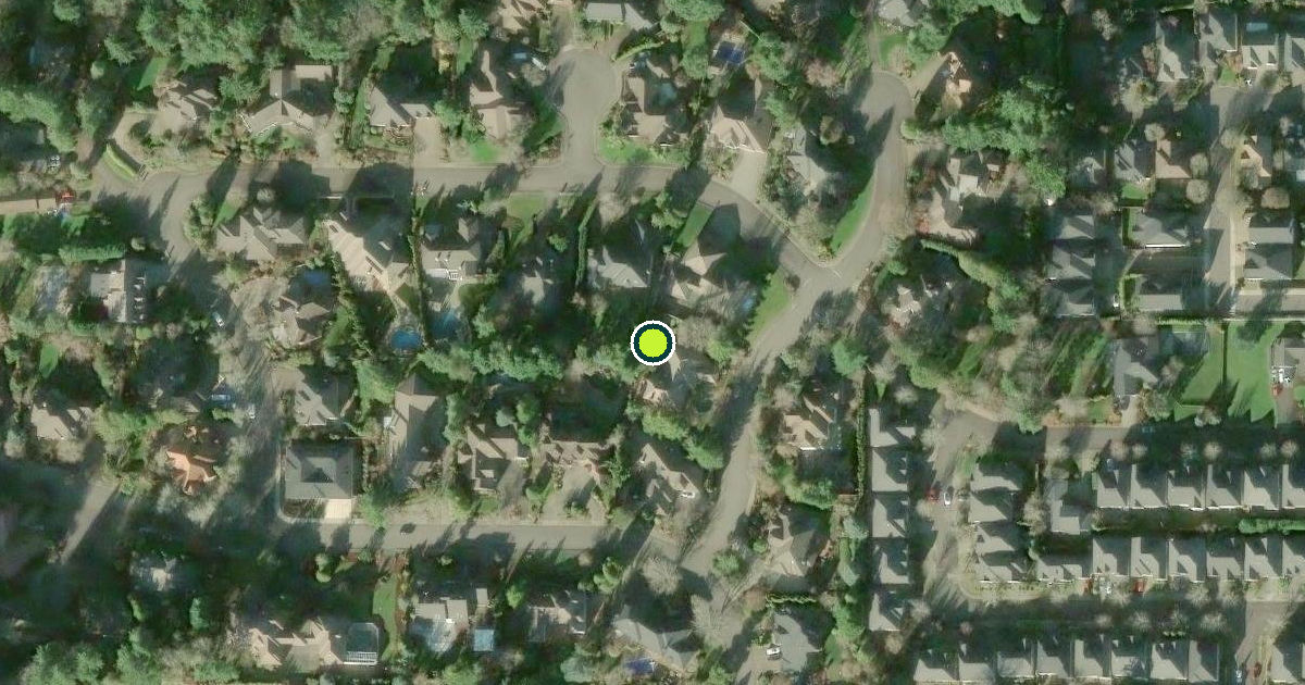 Satellite view of Washington County Pickleball Courts