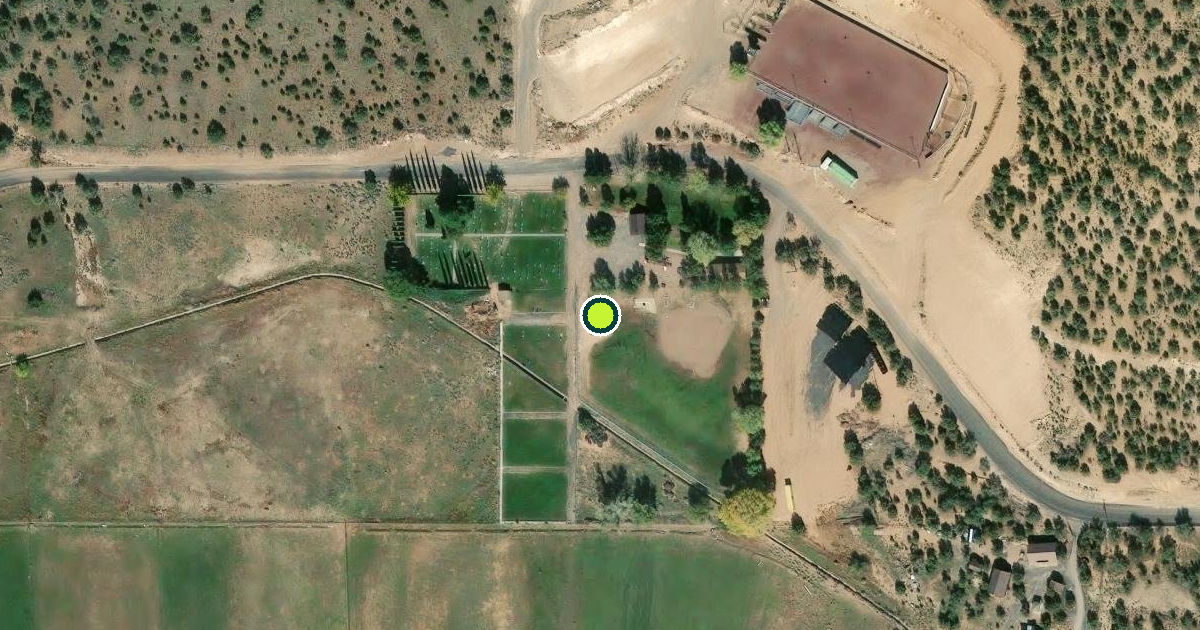 Satellite view of Washington County Pickleball Courts