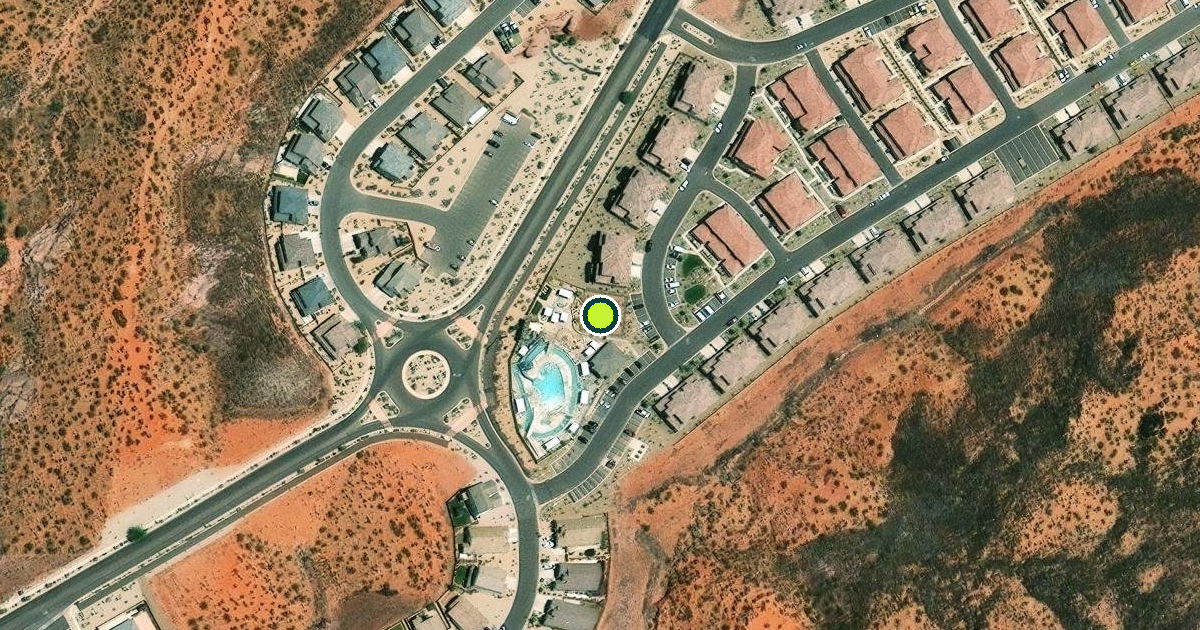 Satellite view of Washington Pickleball Courts
