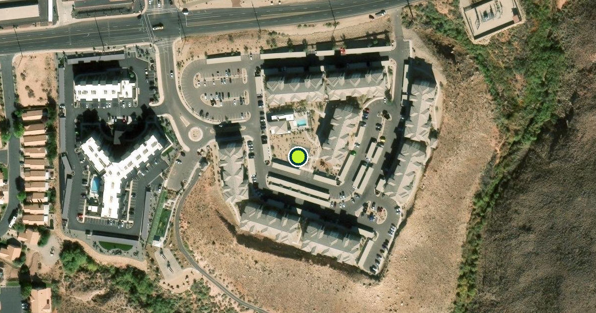 Satellite view of Washington Pickleball Courts