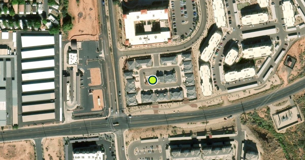 Satellite view of Washington Pickleball Courts