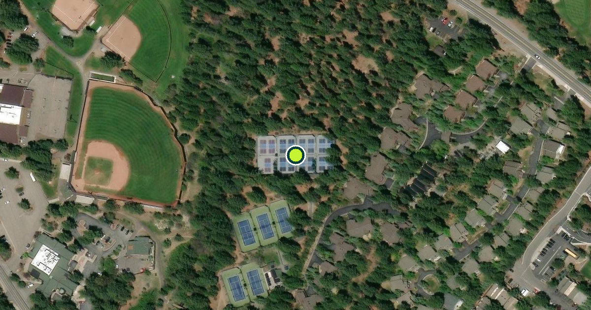 Satellite view of Washoe County Pickleball Courts