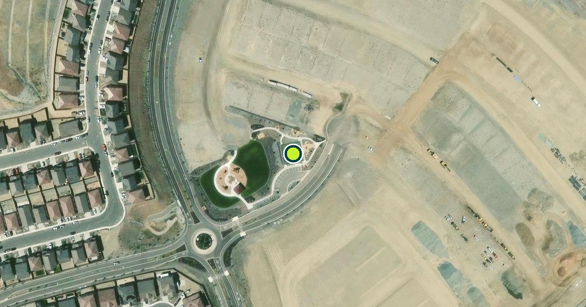 Satellite view of Washoe County Pickleball Courts