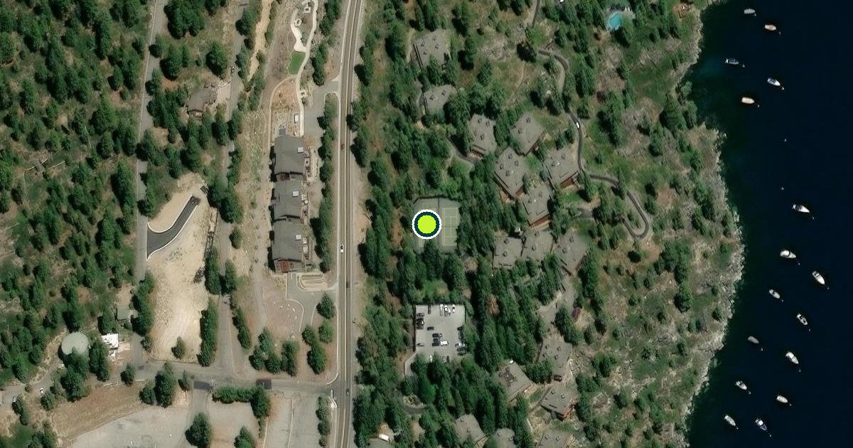 Satellite view of Washoe County Pickleball Courts