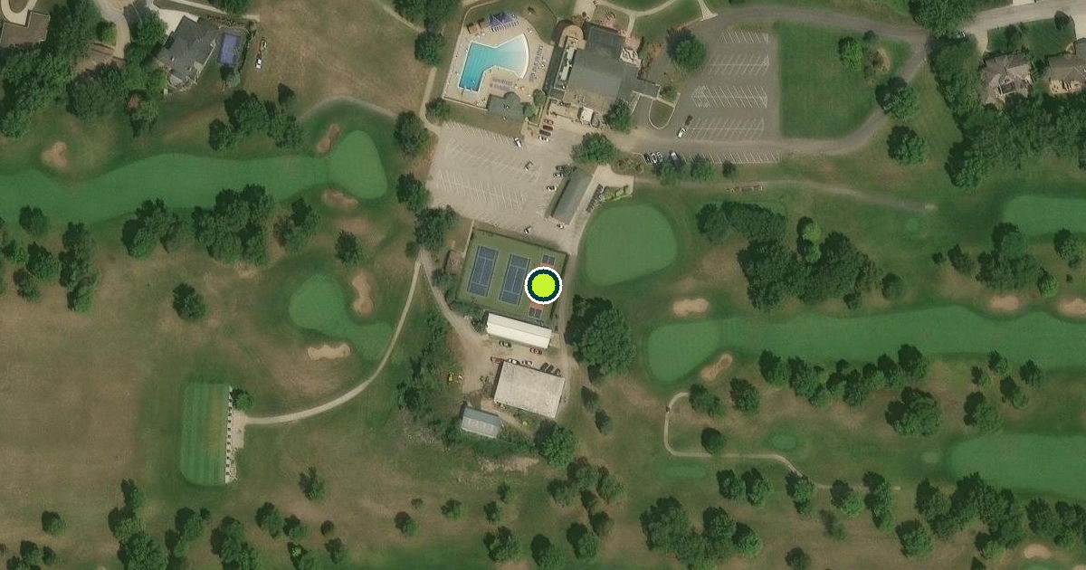 Satellite view of Waterloo Pickleball Courts
