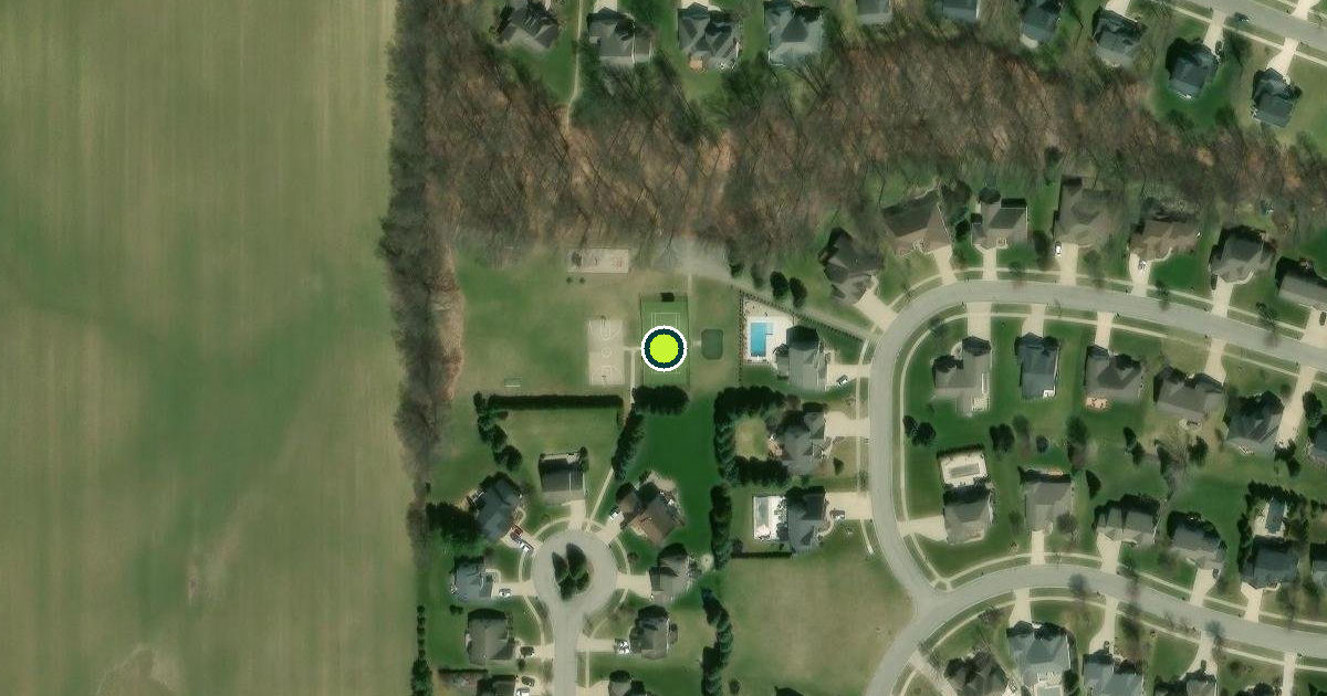 Satellite view of Watertown Charter Township Pickleball Courts