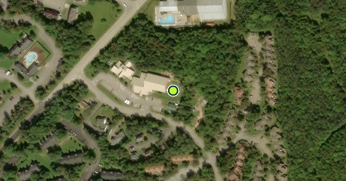 Satellite view of Waterville Valley Pickleball Courts
