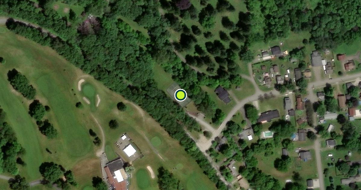 Satellite view of Waverly Pickleball Courts