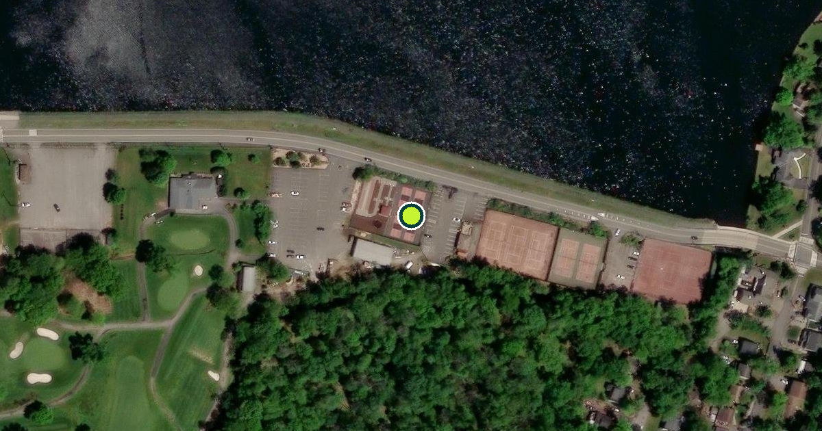 Satellite view of Wayne Pickleball Courts