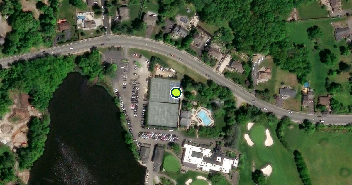 Satellite view of Wayne Pickleball Courts