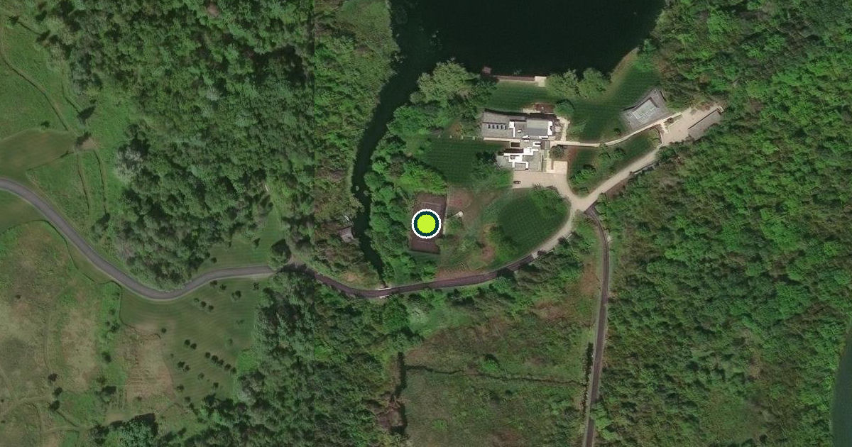 Satellite view of Wellesley Pickleball Courts