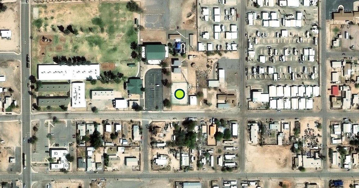 Satellite view of Wellton Pickleball Courts
