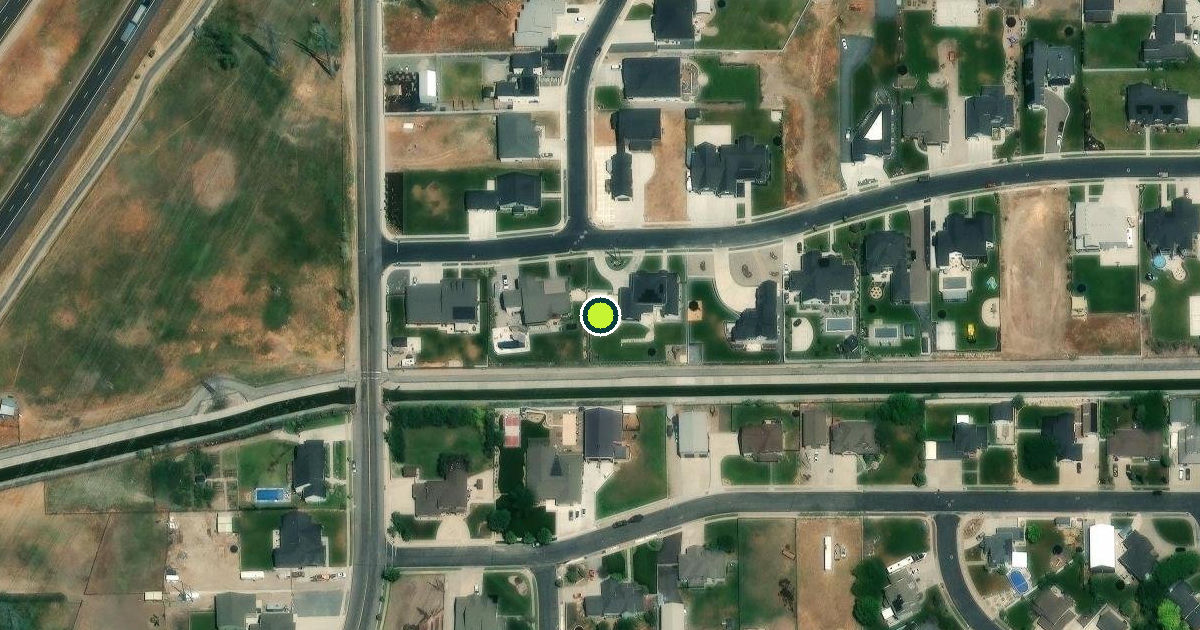 Satellite view of West Bountiful Pickleball Courts