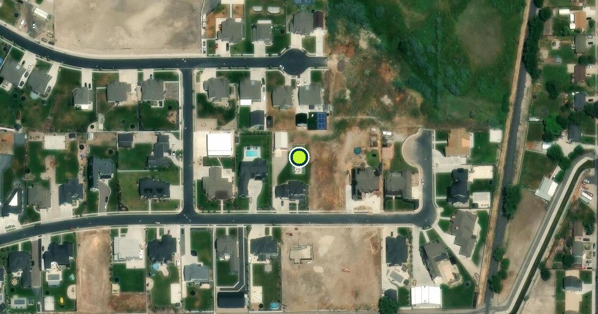Satellite view of West Bountiful Pickleball Courts